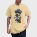 Skate Teddy Bear, Tricou Barbati (Unisex)