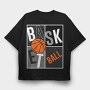 Basketball Vibes, Tricou Oversize Barbati (Unisex)