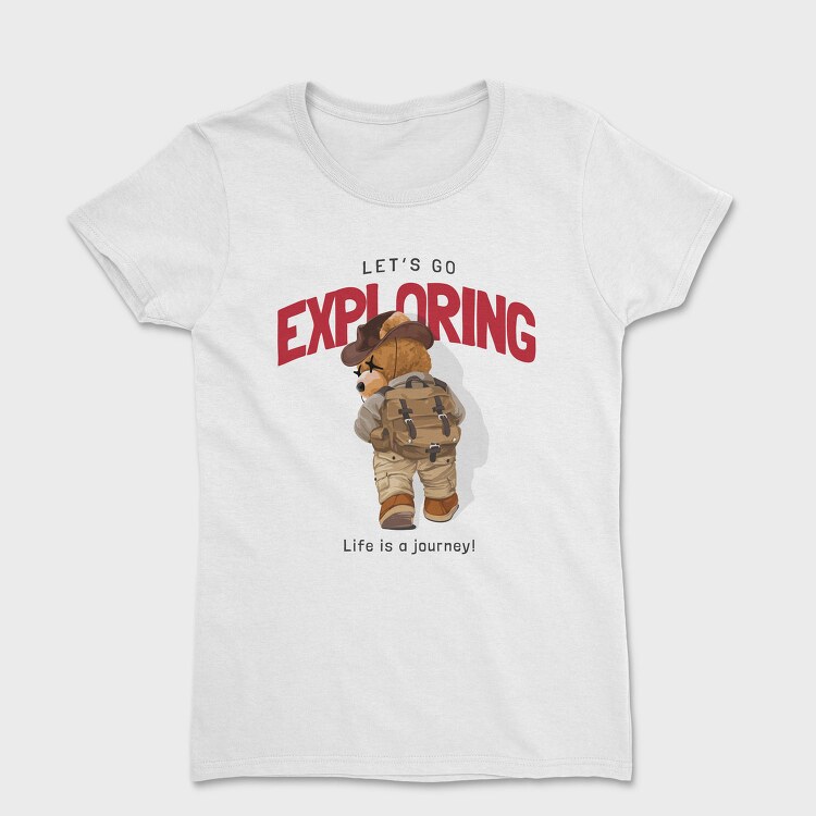 Bear Explorer Journey, Tricou Femei