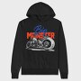 Big Monster Bike, Hanorac Oversize Barbati (Unisex)