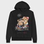 Biker Bears Better, Hanorac Oversize Barbati (Unisex)