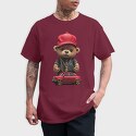 Car Teddy Bear, Tricou Barbati (Unisex)