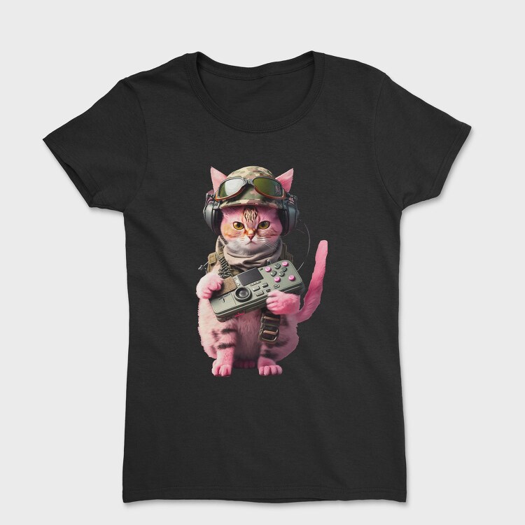 Military Cat Radio, Tricou Femei