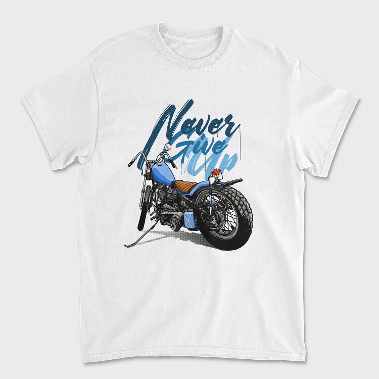 Never Give Up, Tricou Barbati (Unisex)