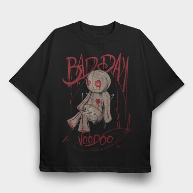 Bad Day Voodoo, Tricou Oversize Barbati (Unisex)