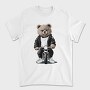 Biker Bear Ride, Tricou Barbati (Unisex)