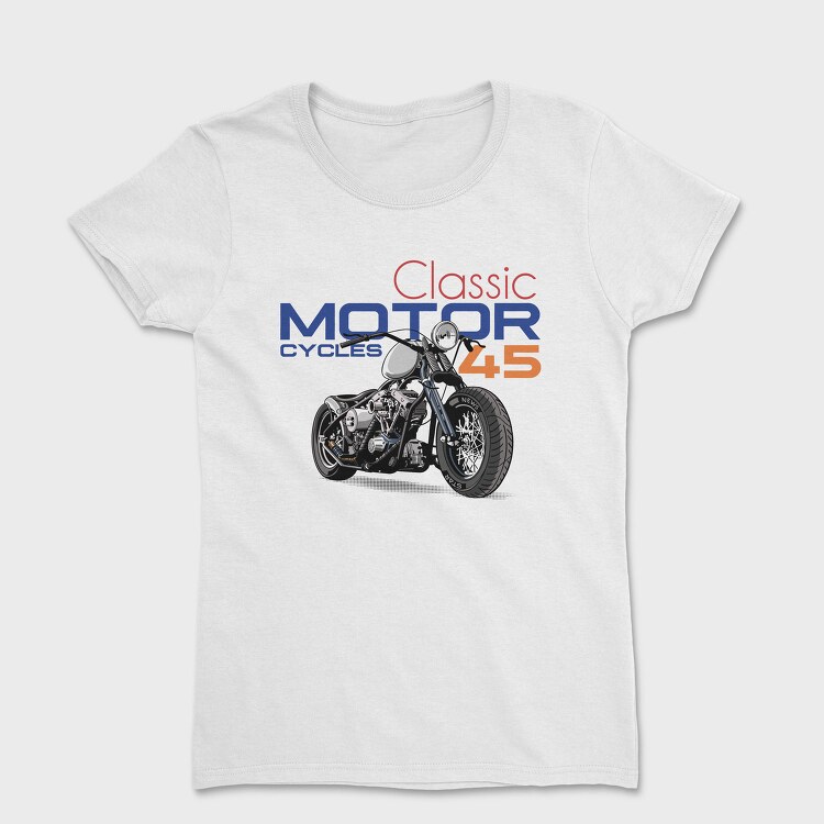 Classic Motor Cycles 45, Tricou Femei