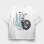 Freedom Chopper, Tricou Oversize Barbati (Unisex)