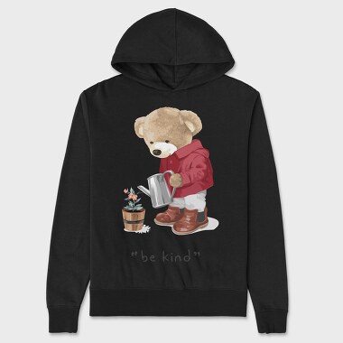Teddy Bear Kindness, Hanorac Oversize Barbati (Unisex)