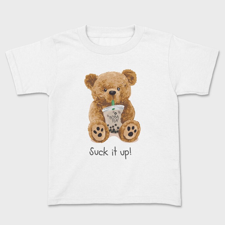 Teddy Boba Tea, Tricou Copii