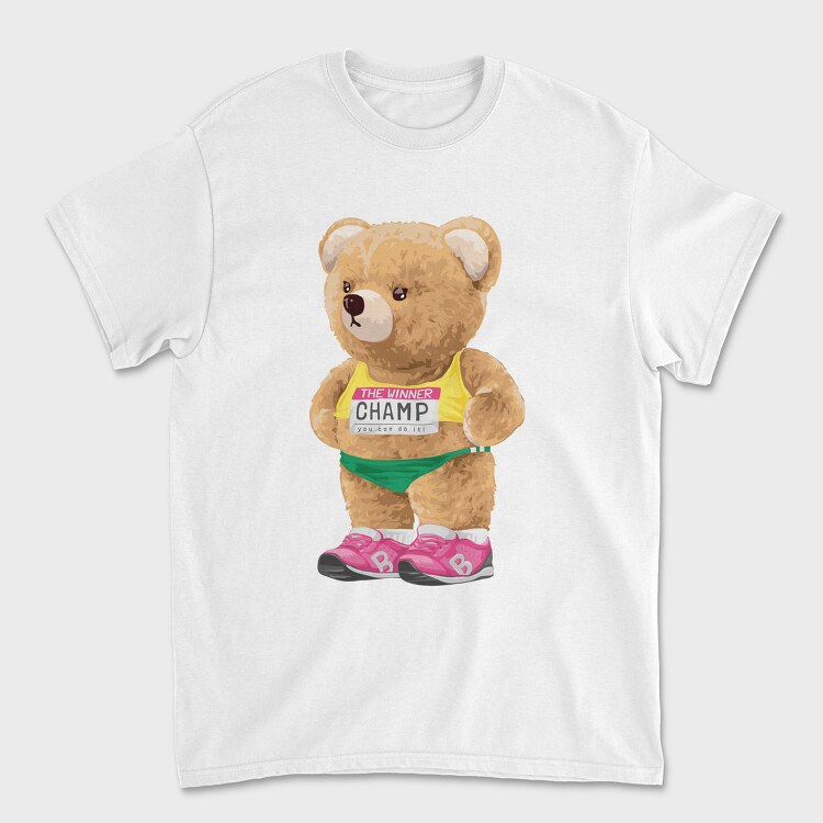 Teddy Champ Motivation, Tricou Barbati (Unisex)