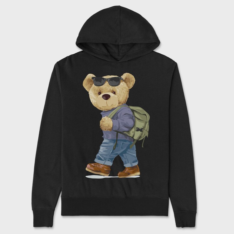 Teddy Trekker, Hanorac Oversize Barbati (Unisex)