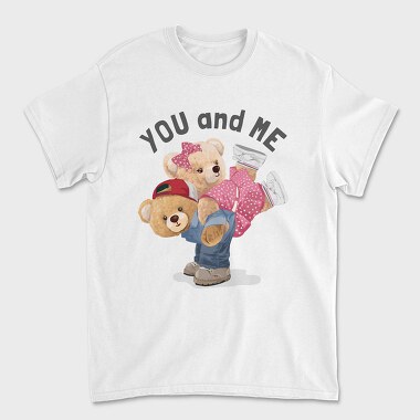You And Me Bears, Tricou Barbati (Unisex)