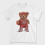 Play Hard Bear, Tricou Barbati (Unisex)
