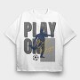 Play On Best Player, Tricou Oversize Barbati (Unisex)