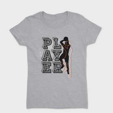 Player Silhouette, Tricou Femei