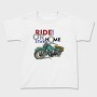 Ride Hard Stay Home, Tricou Copii