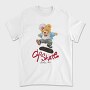 Skate Bear Yeah, Tricou Barbati (Unisex)