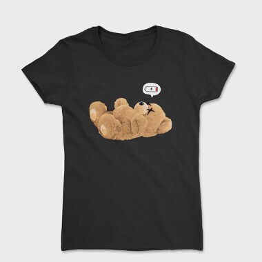 Teddy Bear Battery Low, Tricou Femei