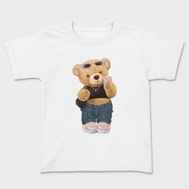 Teddy Selfie Style, Tricou Copii
