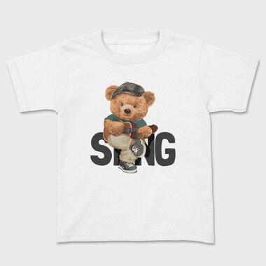 Teddy Sing Guitar, Tricou Copii