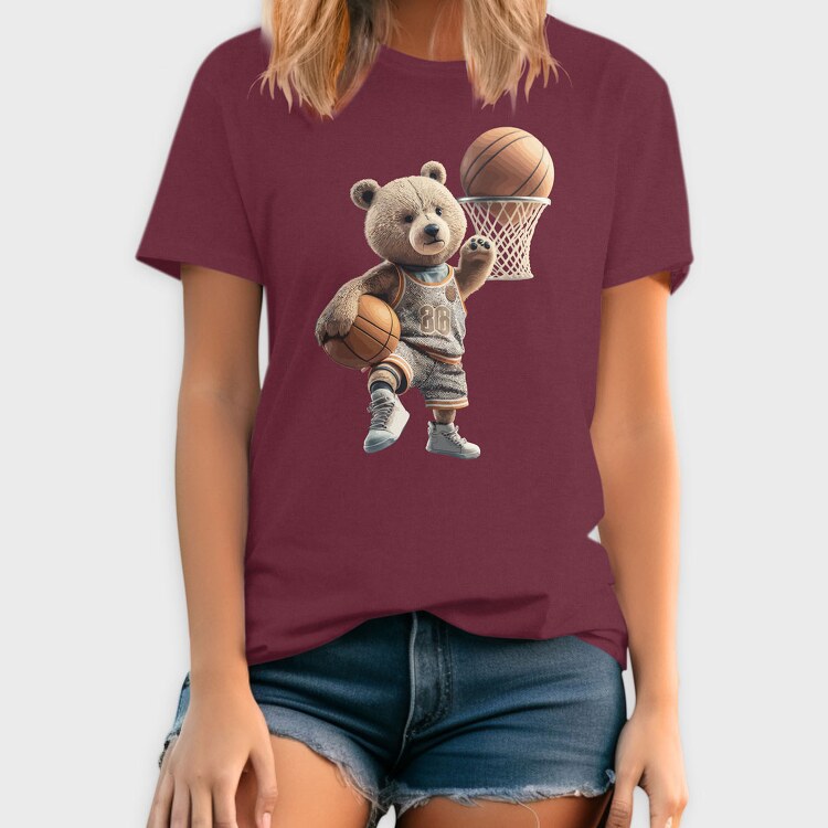 Teddy Bear Basket, Tricou Barbati (Unisex)