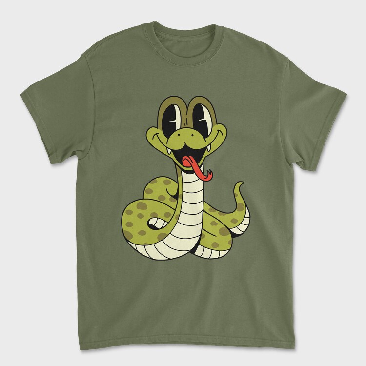 Snake Cute, Tricou Barbati (Unisex)