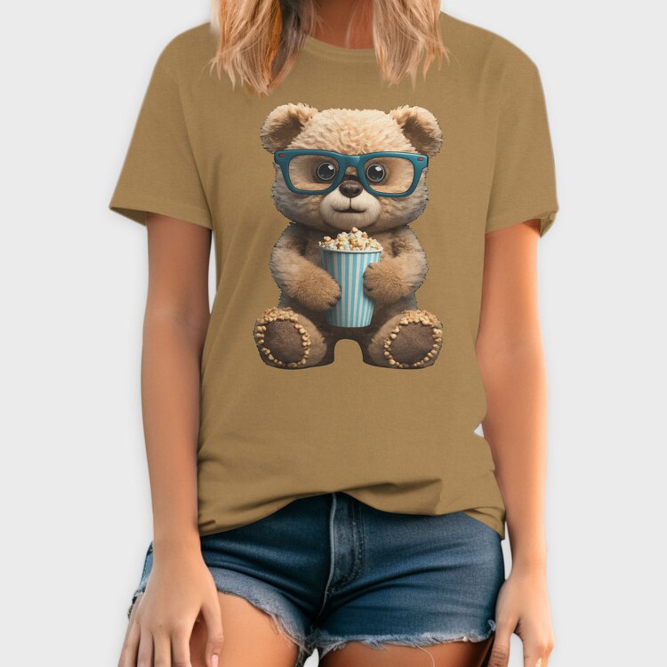 Teddy Bear Popcorn, Tricou Barbati (Unisex)