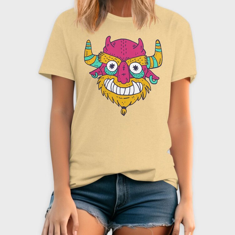 Monster Faces 3, Tricou Barbati (Unisex)