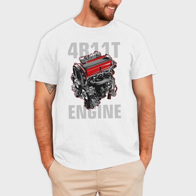 4B 11T EVO, Tricou Barbati (Unisex)