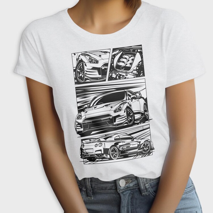 Gtr R35, Tricou Femei