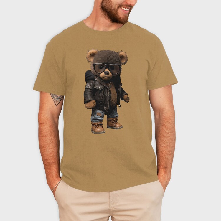 Teddy Bear With Glasses, Tricou Barbati (Unisex)