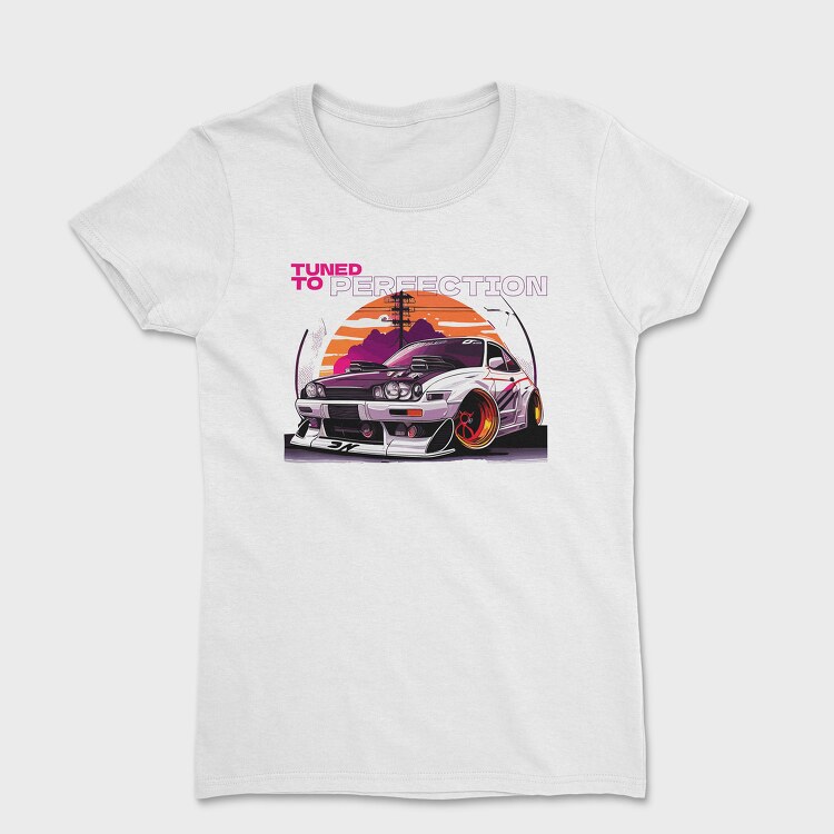 Japan Car Retro, Tricou Femei