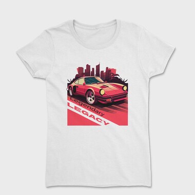 Legendary Legacy Classic Sports Car Vaporwave, Tricou Femei