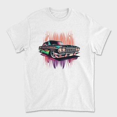 Luxury Rims Lowrider Custom Car, Tricou Barbati (Unisex)