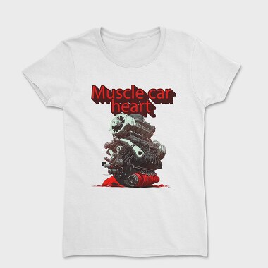 Muscle Car Heart Engine Anime, Tricou Femei