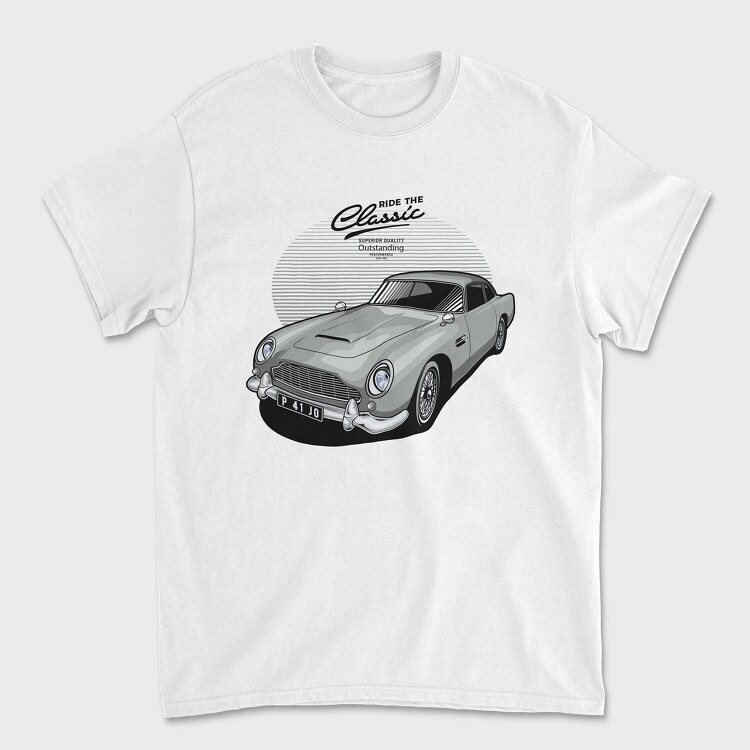 1964 Aston Martin DB5, Tricou Barbati (Unisex)