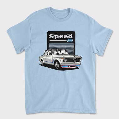 1974 bmw 2002 turbo, Tricou Barbati (Unisex)