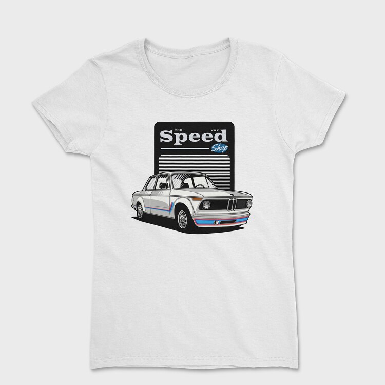 Tricou Femei, 1974 bmw 2002 turbo