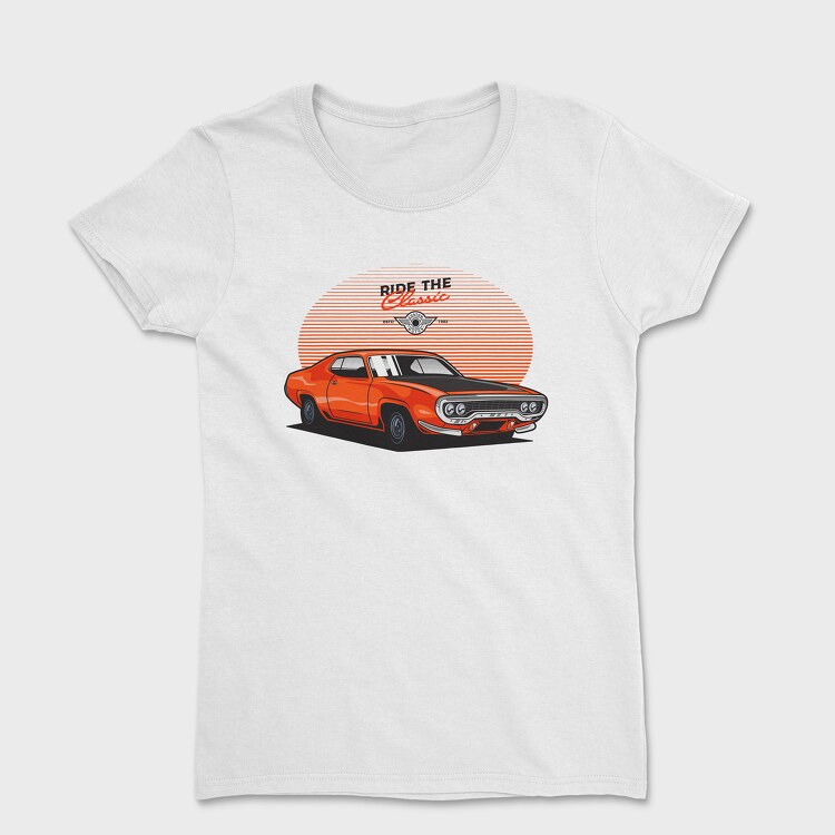 71 Plymouth GTX, Tricou Femei