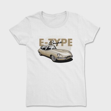 Jaguar E Type Coupe, Tricou Femei