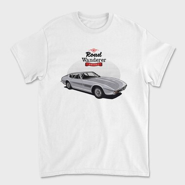 Maserati Ghibli (1970), Tricou Barbati (Unisex)