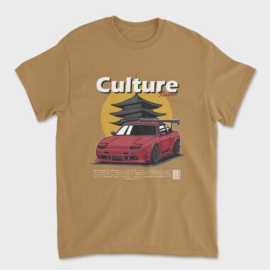 Culture Japan Car, Tricou Barbati (Unisex)