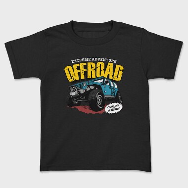 Extreme Adventure Offroad Jeep, Tricou Copii