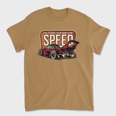 In the Name of Speed Porsche, Tricou Barbati (Unisex)