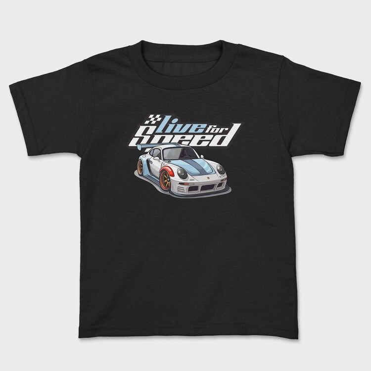 Tricou Copii, Live for Speed Porsche