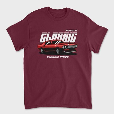 Old Hotrod Classic Car, Tricou Barbati (Unisex)