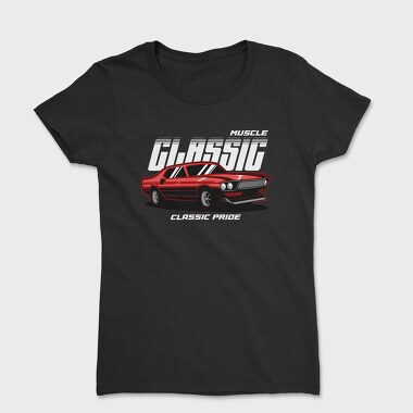 Old Hotrod Classic Car, Tricou Femei