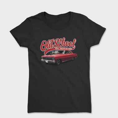 Old School Real American Iron, Tricou Femei