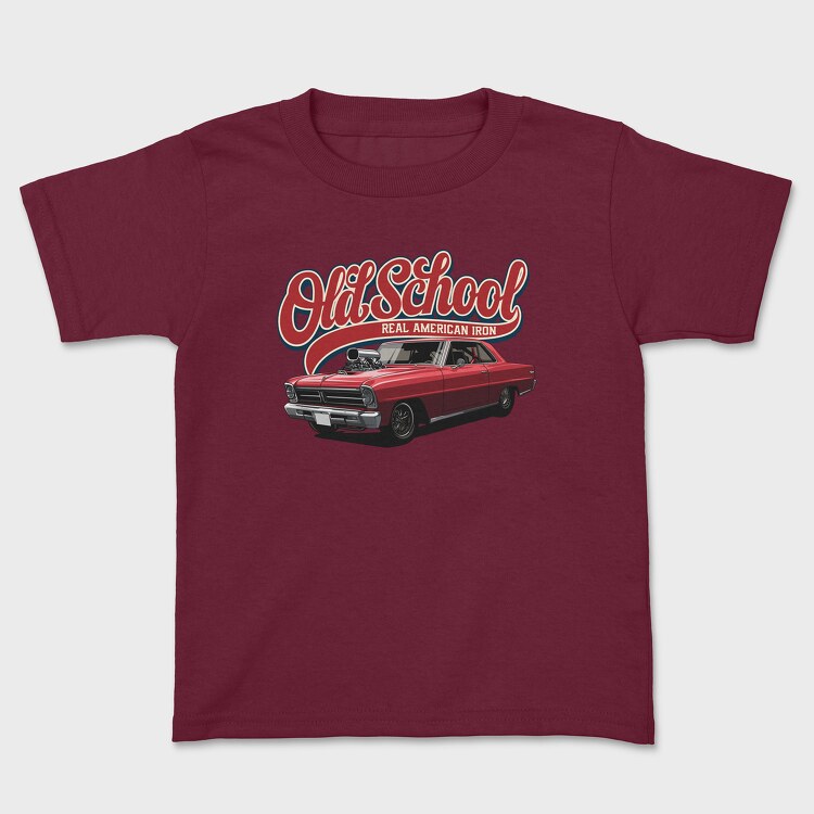 Old School Real American Iron, Tricou Copii